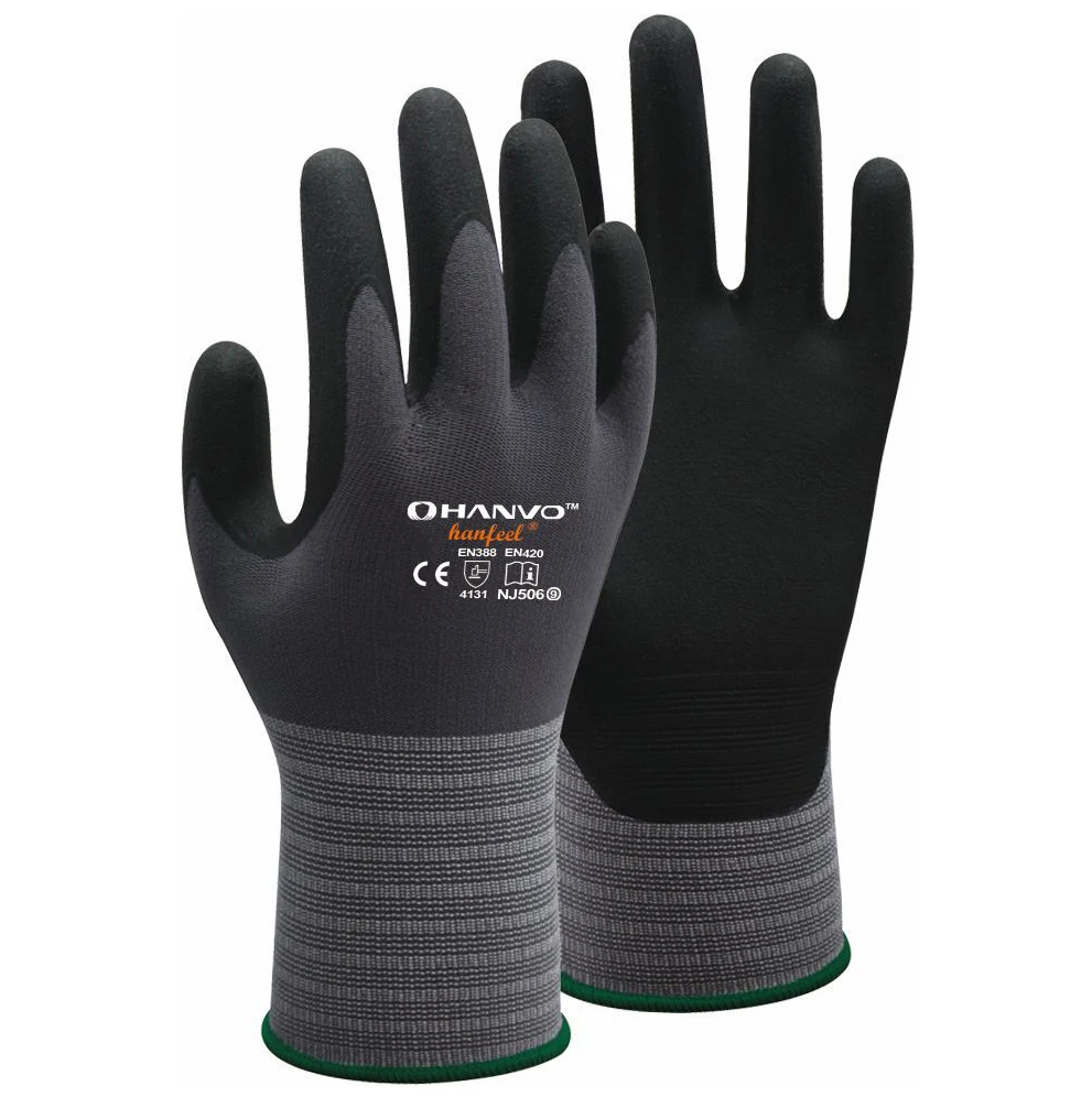 100 Pairs MaxiFlex Ultimate Breathable Nitrile Work Glove in Safety