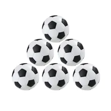 Balck blanco 4 unds/pack futbolín práctico juego de mesa interior fútbol Mesa entretenimiento fútbol herramienta chico jugar equipo para juguetes