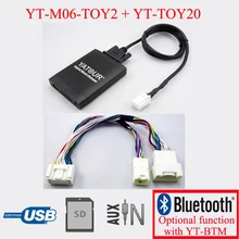 Yatour coche 20pin de radio de radio reproductor usb sd para lexus ls430 2001-2003