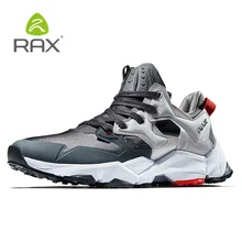 Rax Для мужчин 2018 зима последние кроссовки дышащие кроссовки уличные для Для мужчин легкие спортивные кроссовки Туризм Бег 423