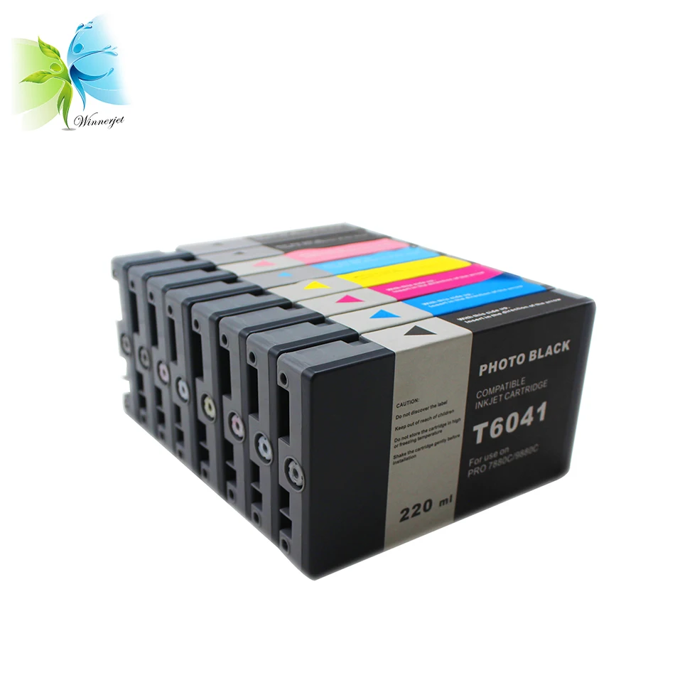 Buy 8 color 220ML Full dye ink cartridge for Epson