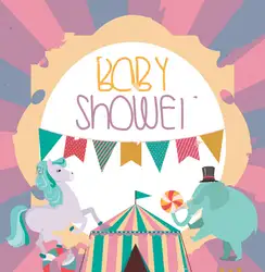 Карусели детские Baby Shower вечерние цирк тема фоны винил ткань высокого качества компьютер печати вечерние фото фон