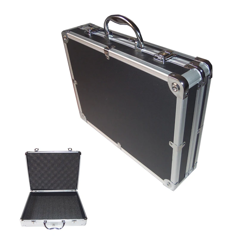

Portable Toolbox Aluminum Alloy Tool Box Instrument Box Storage Case Multi-function Impact Resistant Safety Shockproof Box