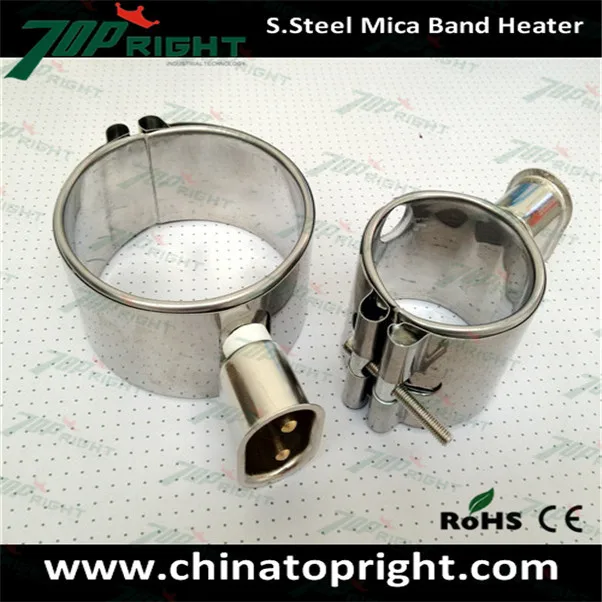 350w stainless band mica heater