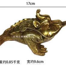 [Аксессуары] античная медь медный бонус классическое украшение домашнего интерьера/17 см/cicada медная жаба
