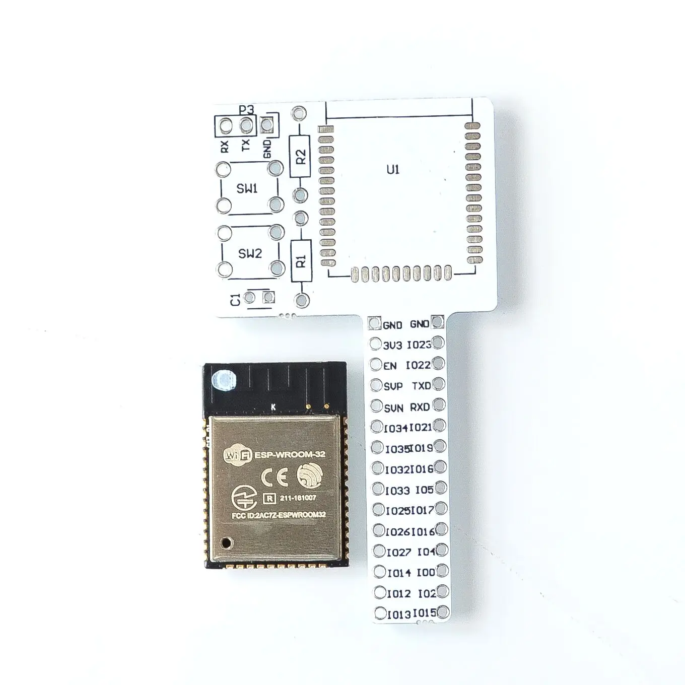 Макетная плата ESP32 rev1 (rev one) с поддержкой Wi Fi и Bluetooth|Интегральные схемы| |