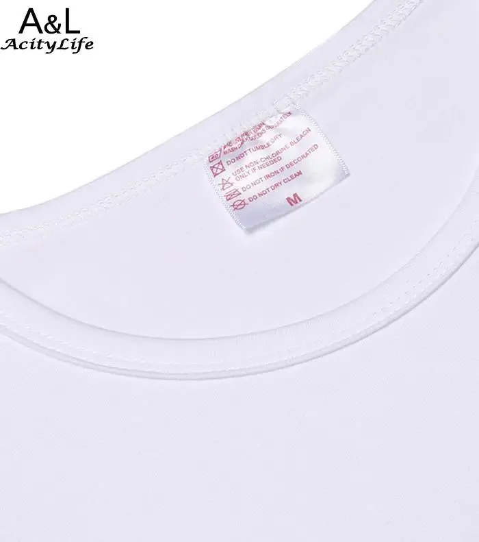 Шеи Повседневное экипаж Белый Slim Fit мягкий короткий рукав Футболка Для женщин