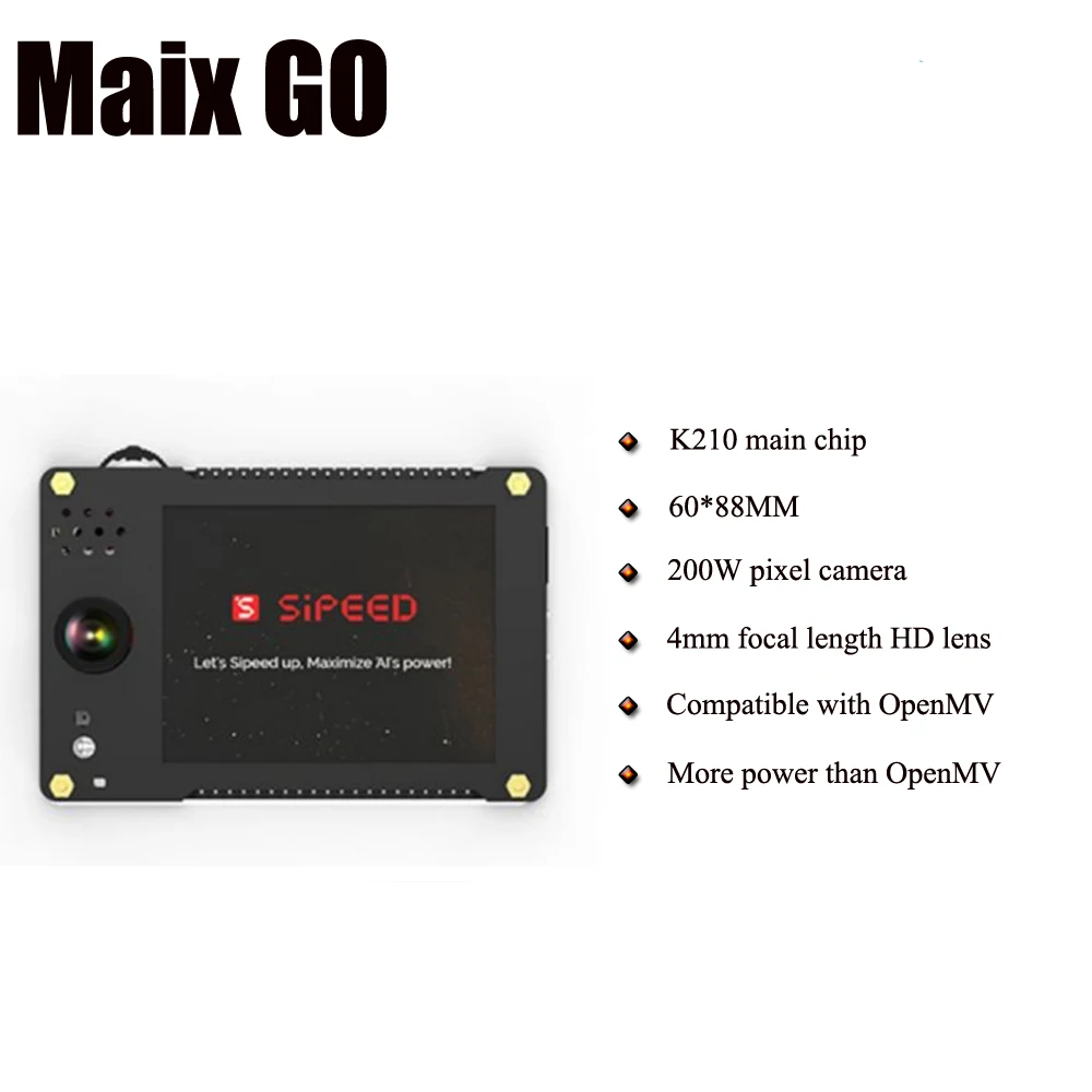 Sipeed MAIX GO K210 AI Pocket Deluxe полнофункциональная макетная плата с корпусом бортовой