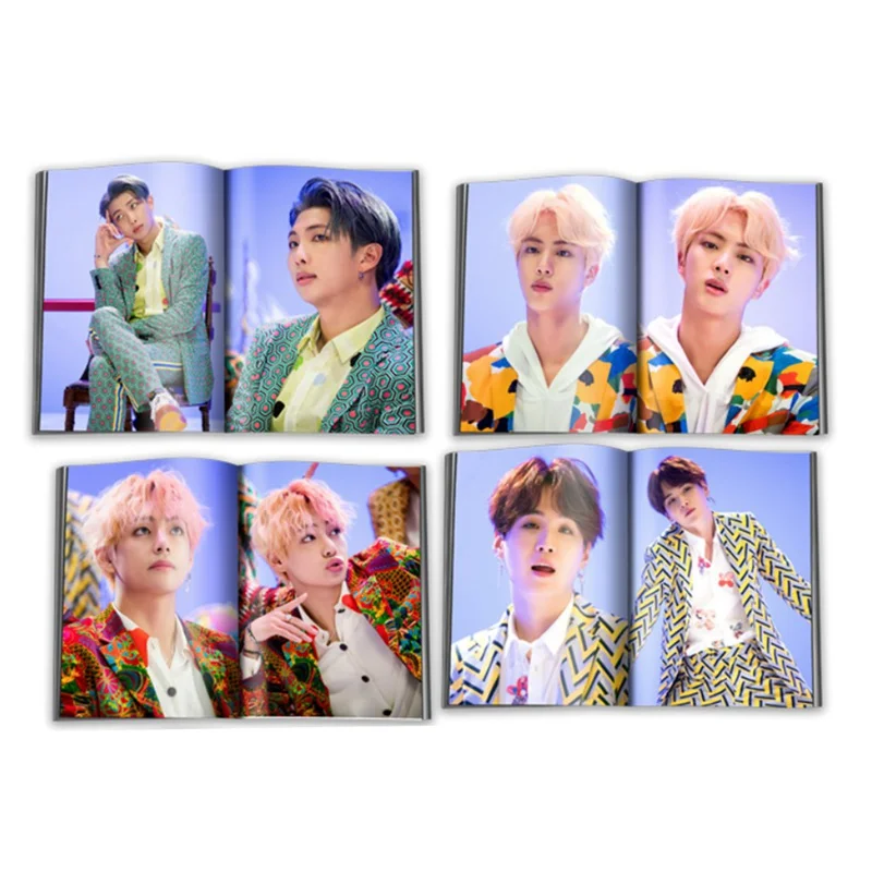 

2019 K-POP BTS Bangtan Boys Photo Album Self Made Paper Guide Book JUNGKOOK JIMIN SUGA V Fans Collection Gift