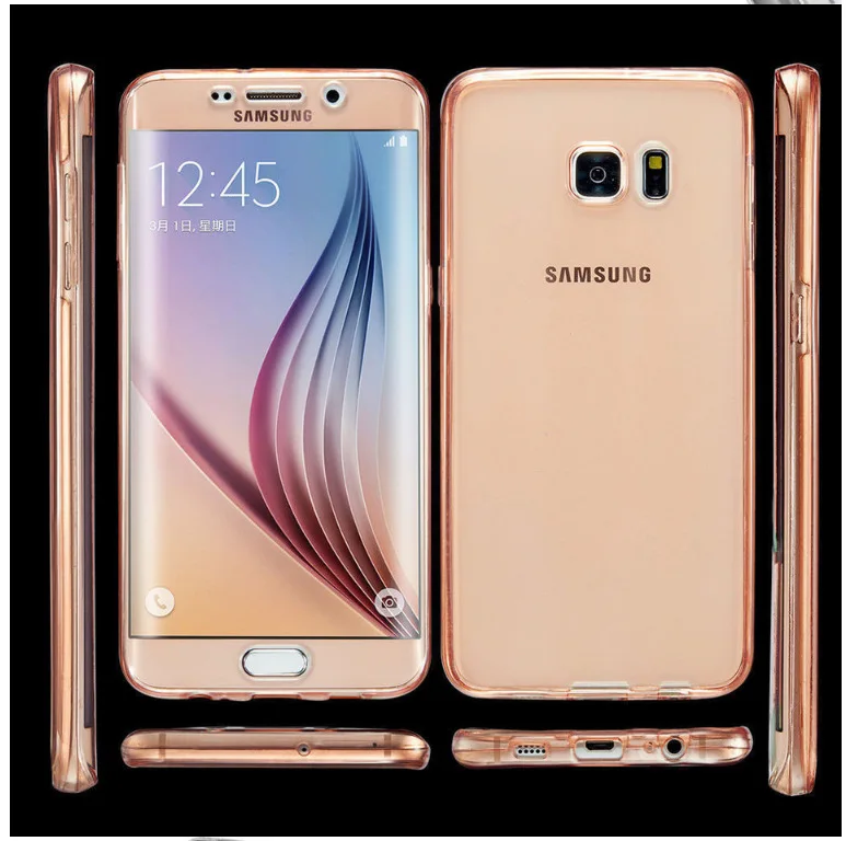 Luxury Soft 360 Full Cover Silicone Case for Samsung Galaxy J3 J5 J7 A5 A3 A7 2016 2017 J4 J6 A8 A6 A5 2018 s8 S9 Plus S7 S6edge (5)