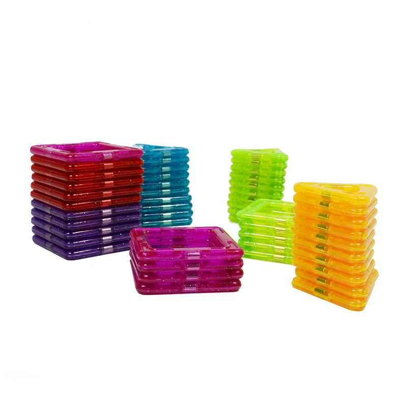 50 pcs Magnetic Constructor DIY Magnetic Blocks Children Toys Educational Blocks Set Funny Magnetic Building Models (8)