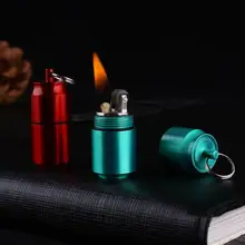 Мини-зажигалка, Маленькая подвеска, маленькая керосиновая зажигалка, брелок, инструмент для курения