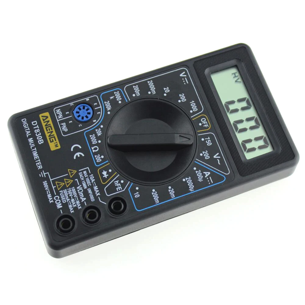 Hot Koop DT830B Mini Lcd Digitale Multimeter Elektrische Voltmeter