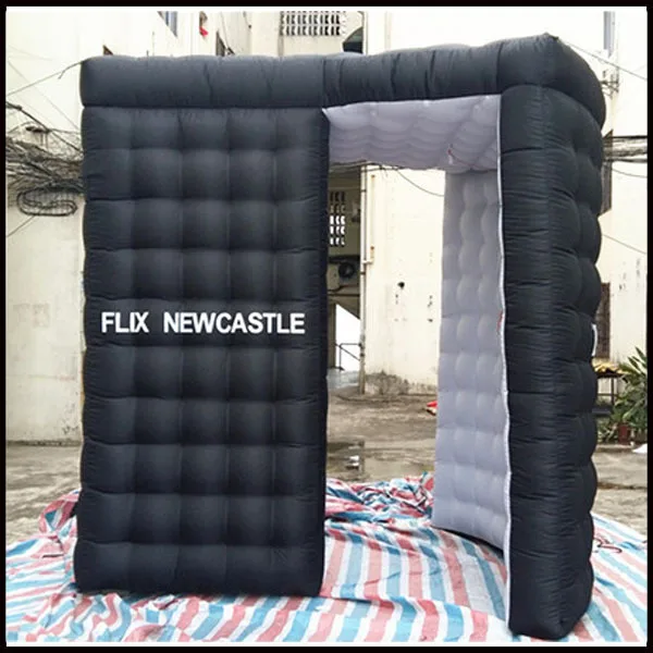 

Free shipping 3m*3m*2.5m cheap inflatable photo booth inflatable 3D photo booth for advertising