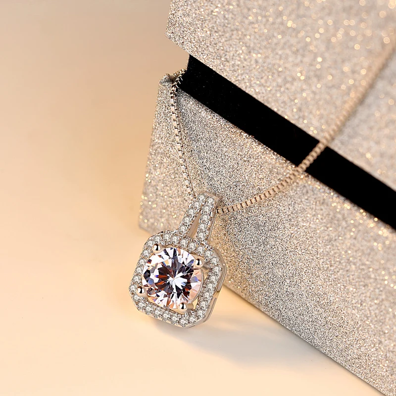 100 Sterling Silver 925 Necklace Goddess Necklaces & Pendants Fine