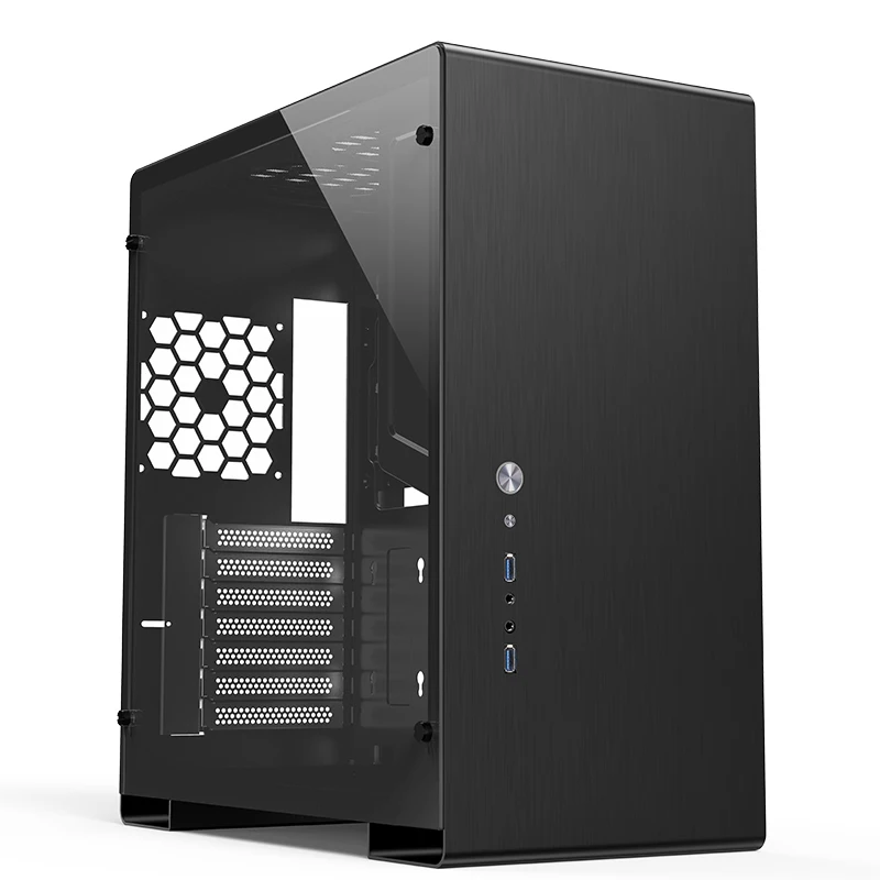 Jonsbo U5 чехол для компьютера алюминиевый корпус поддержка 240 дюйма Холодный ряд