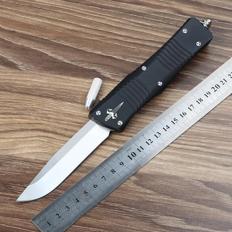 UT85 быстрые Транс складной нож D2 лезвие, с алюминиевой ручкой кемпинг выживания на открытом воздухе EDC Охота тактический инструмент ужин кухонный нож