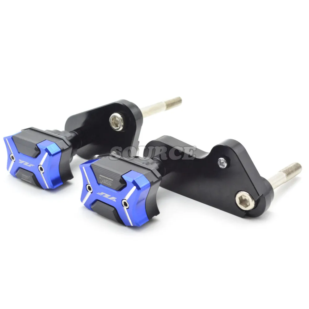 

Falling Protectors Motorcycle CNC Aluminum Alloy Frame Slider Anti Crash Caps Pads Engine For Yamaha YZF1000 R1 2009-2014