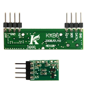 

315MHz Superheterodyne Receiver Module 3400 RF Link Kits for ARM / MCU