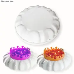 3D силиконовые цветок формы для выпечки инструменты для сырники Десерт Мусс формы для выпечки Десерт домашней выпечки пирога Отделка