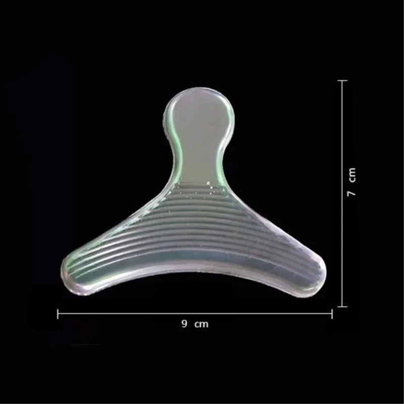 1 пара Т-образных силиконовых прокладок с мягкой вставкой на пятке, удобные накладки на высоком каблуке, аксессуары для ног, Антифрикционная вставка