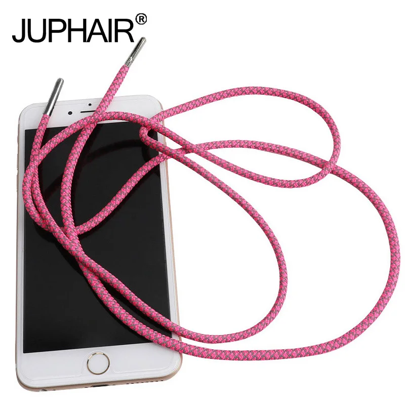

1 Pair Highlight Reflective Laces Polyester Paisley Reflective Visible Baby Safety Cordon Shoes Shoelaces High-grade Metal Head