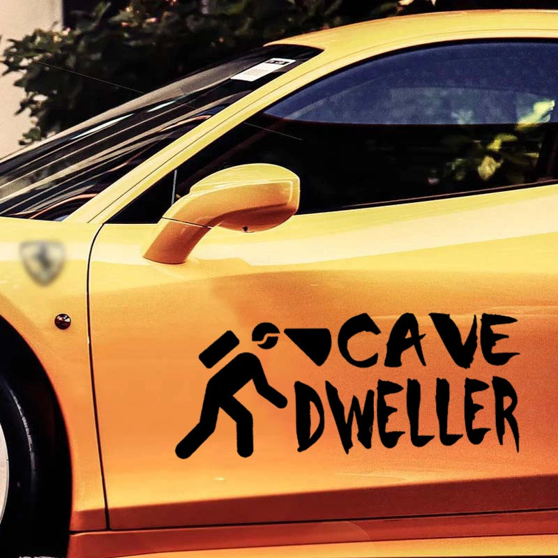 

HotMeiNi 3 Sizes 13 Colors Cave Dweller Spelunking Hiking Geology Bats Light Car Sticker Outdoor Survival Thrilling Vinyl Decals
