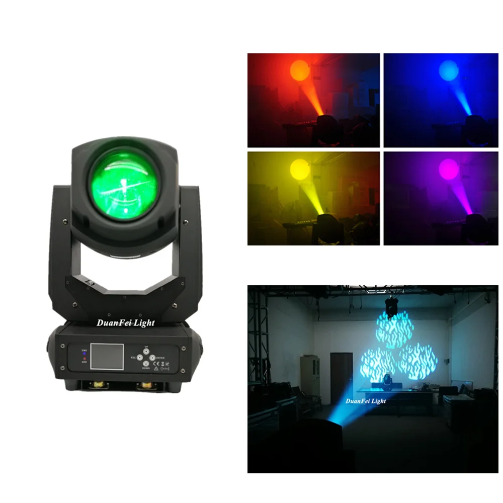 4 lights dmx lyre led 200w moving head beam lyre spot gobo moving head