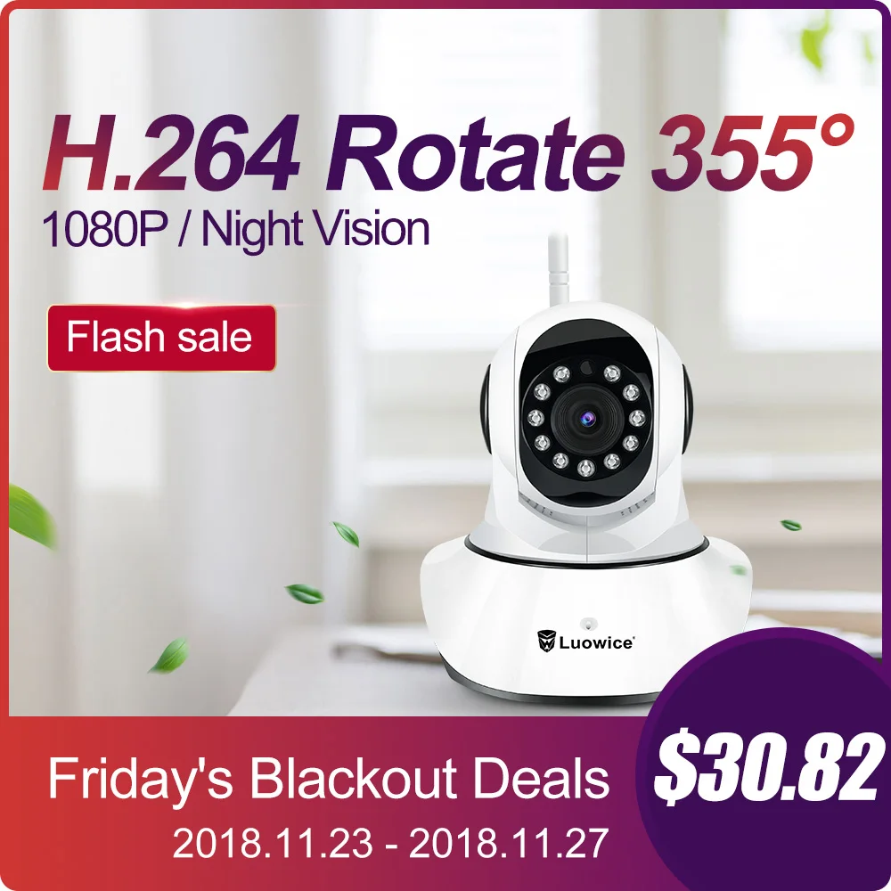 

720P HD Wifi Wireless Home Security IP Camera Security Network CCTV Surveillance IR Night Vision Baby Monitor indoor camera