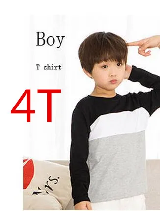Наборы для семьи модели платьев для мамы и дочки одежда для семьи хлопковые футболки для отца и сына одинаковые хлопковые лоскутные комплекты в полоску для всей семьи - Цвет: Boy 4T