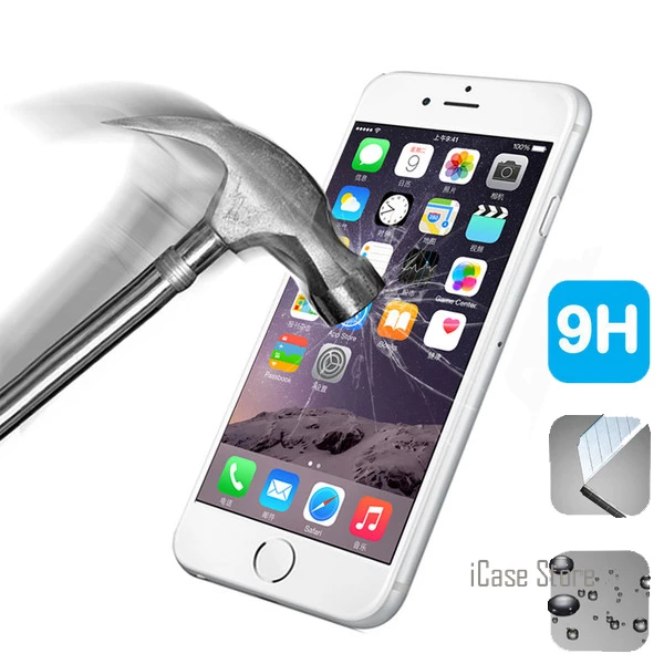 

9H 0.26mm Tempered Glass Cover Screen For iPhone 4 4S 5 SE 5S 5C 6 6S 7 Plus Screen Protector Protective Film