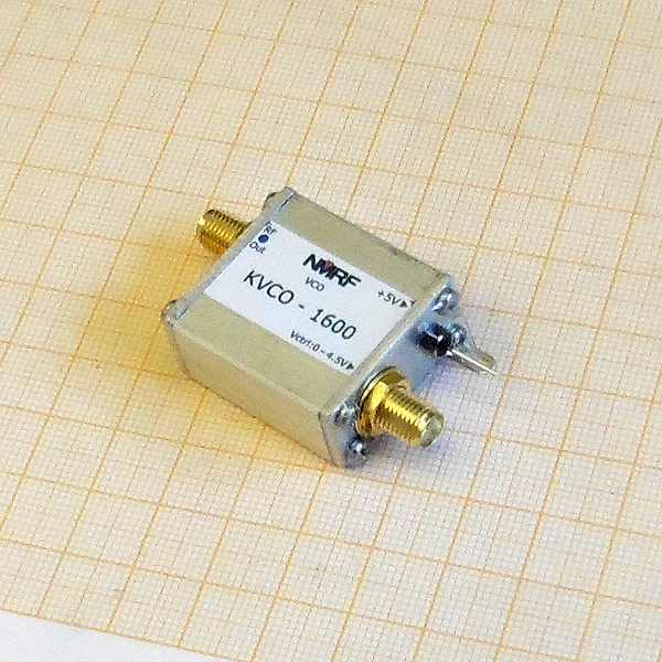 1,6G 1600 МГц радиочастотный микроволновый генератор напряжения, VCO, источник сигнала частоты развертки