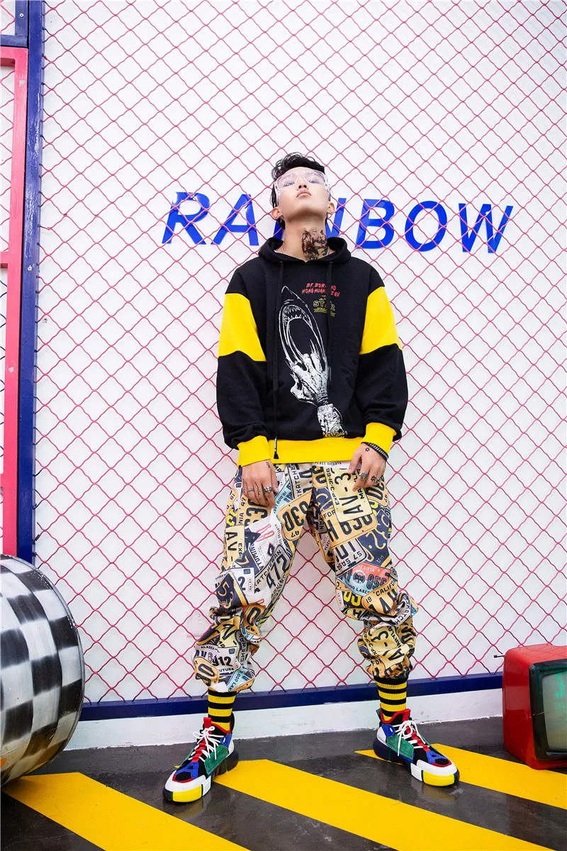  Hip Hop Harem Joggers Pants Man harem Jogger  (8)