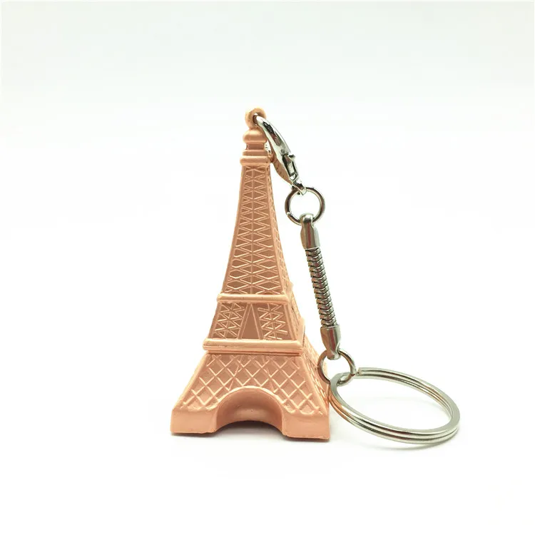 Hot Sale USB Flash Drive Metal Eiffel Tower Shape 4GB 8GB 16GB 32GB Usb Flash Memory Thumb Pendrives For Gifts+ Key Chain