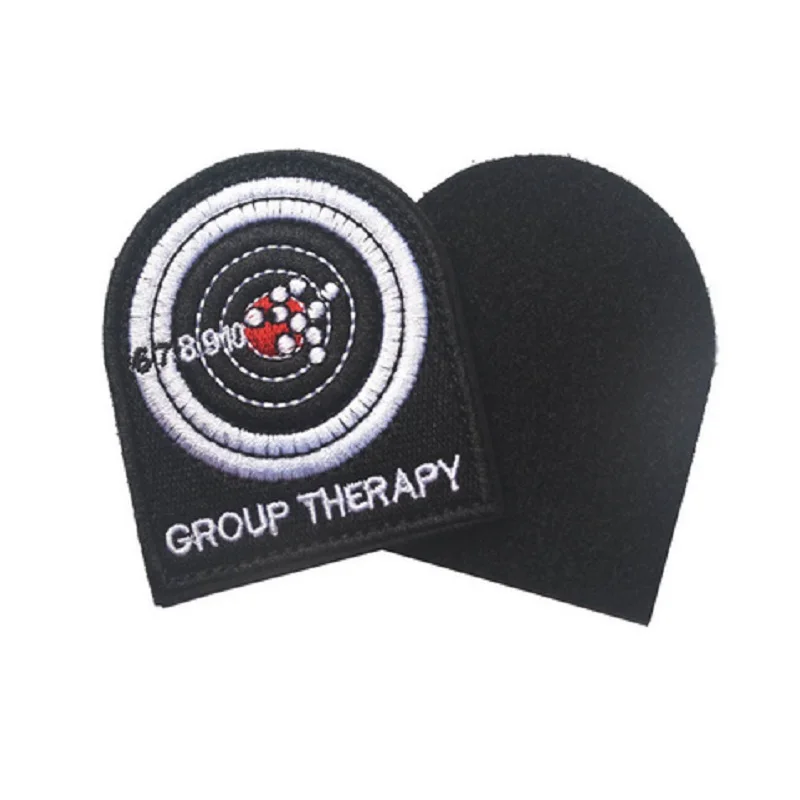 Group Therapy Patch Armband Hook Combat Patch 3d Embroidery