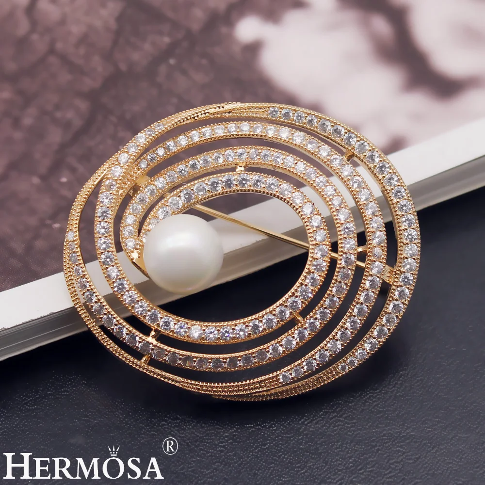 Buy HERMOSA Delicate New Pearl Zircon Fashion Women