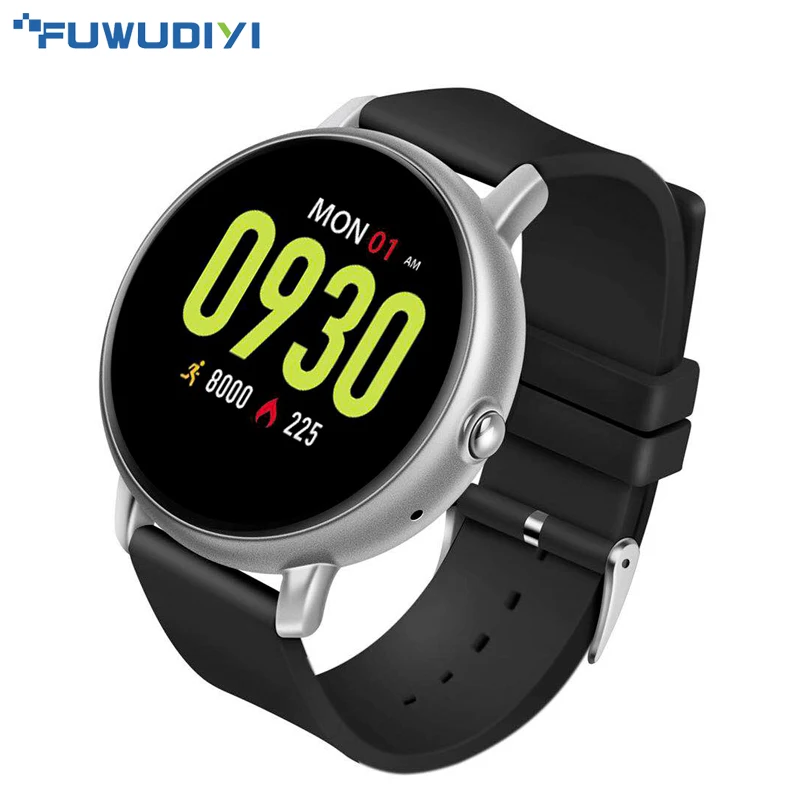 

FUWUDIYI 2.5D Touch Screen Men Smart Watch Android Watches Heart Rate Monitor IP67 Waterproof Bluetooth Speaker for IOS Phone