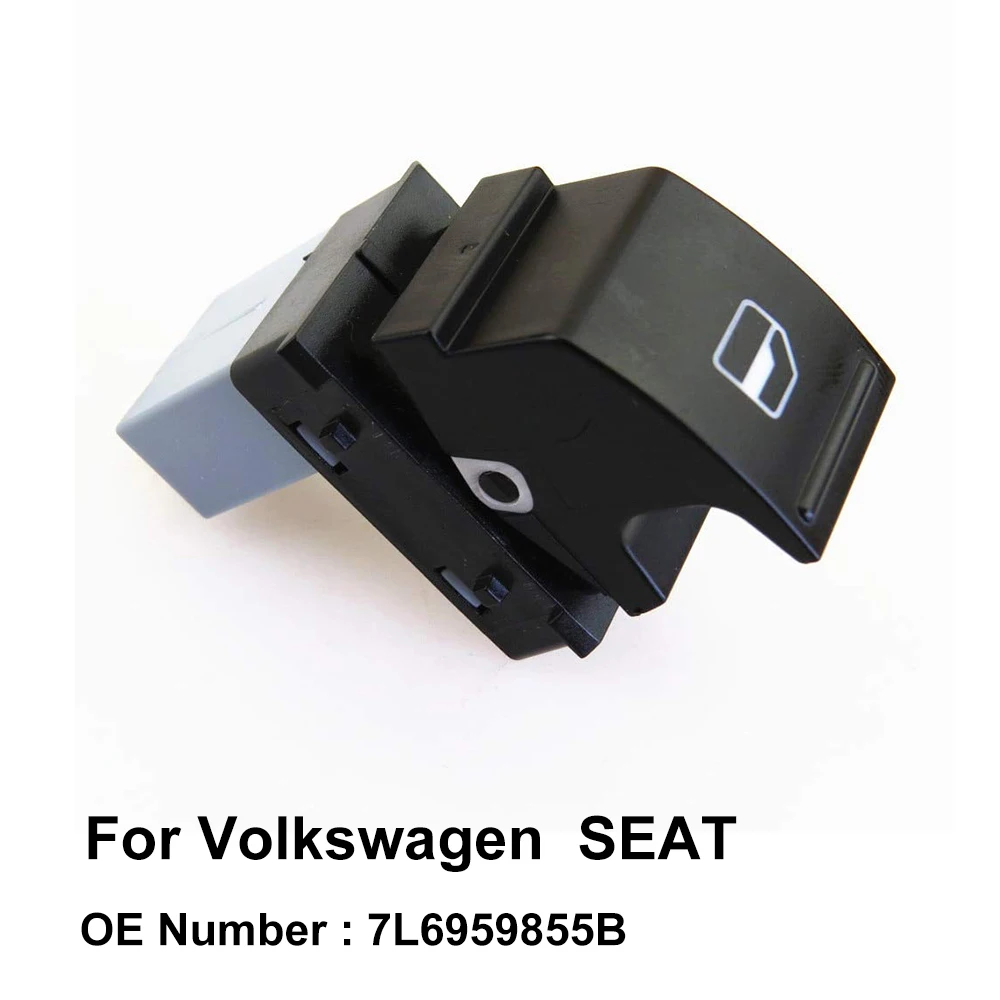 

Electric Window Switch Passenger Side 7L6 959 855B for Volkswagen Golf Jetta Passat Polo Touareg Caddy SEAT Leon Ibiza Altea