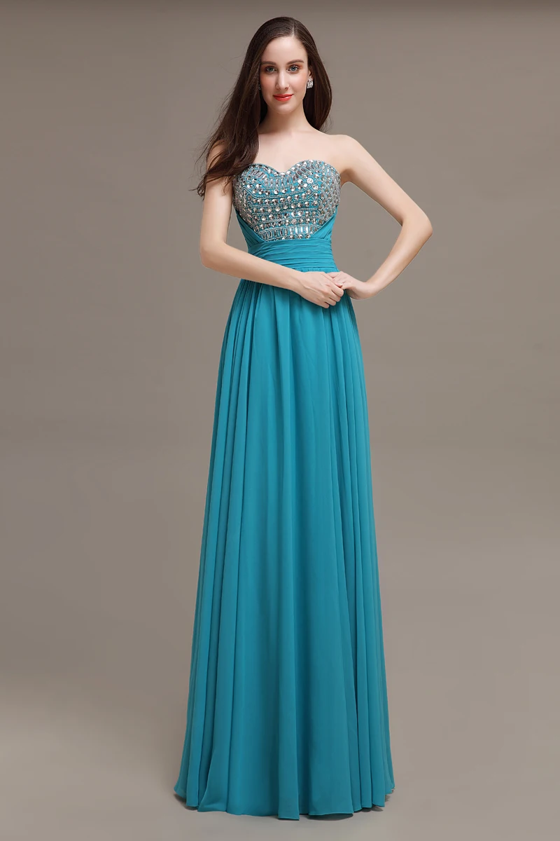 A line elegant popular simple chiffon cheap high waist prom gown evening dress hot sale discount ...