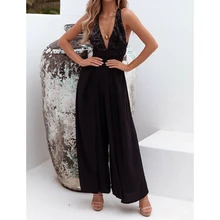 Women Jumpsuit Summer Sequin Deep V Romper Rompers Womens Jumpsuit Wide Leg Romper Loose Streetwear Elegant Ladies Jumpsuits Women Jumpsuit Summer Sequin Deep V Romper Rompers Womens Jumpsuit Wide Leg Romper Loose Streetwear Elegant Ladies Jumpsuits