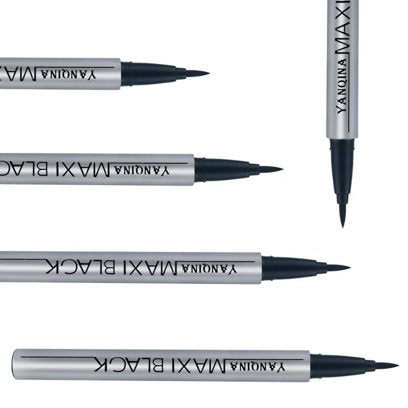 Модные длинные Lasting EYELINER ручка не размазывается Водонепроницаемый Eye Liner Pencil черный макияж глаз жидкая подводка Pen