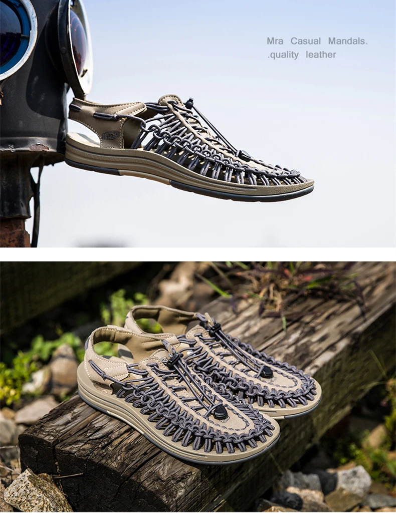 Brand Duty-Free Sandals Big Size37-45 Shoes Men Casual Band Rome Style High Top Summer Breathable Sandalias Mens Shoe (15)