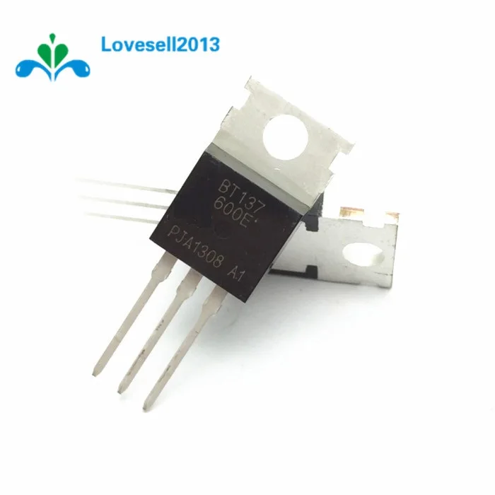 

5 PCS BT137 BT137-600E TO-220 600V 8A Triacs Thyristor 100% New Origin
