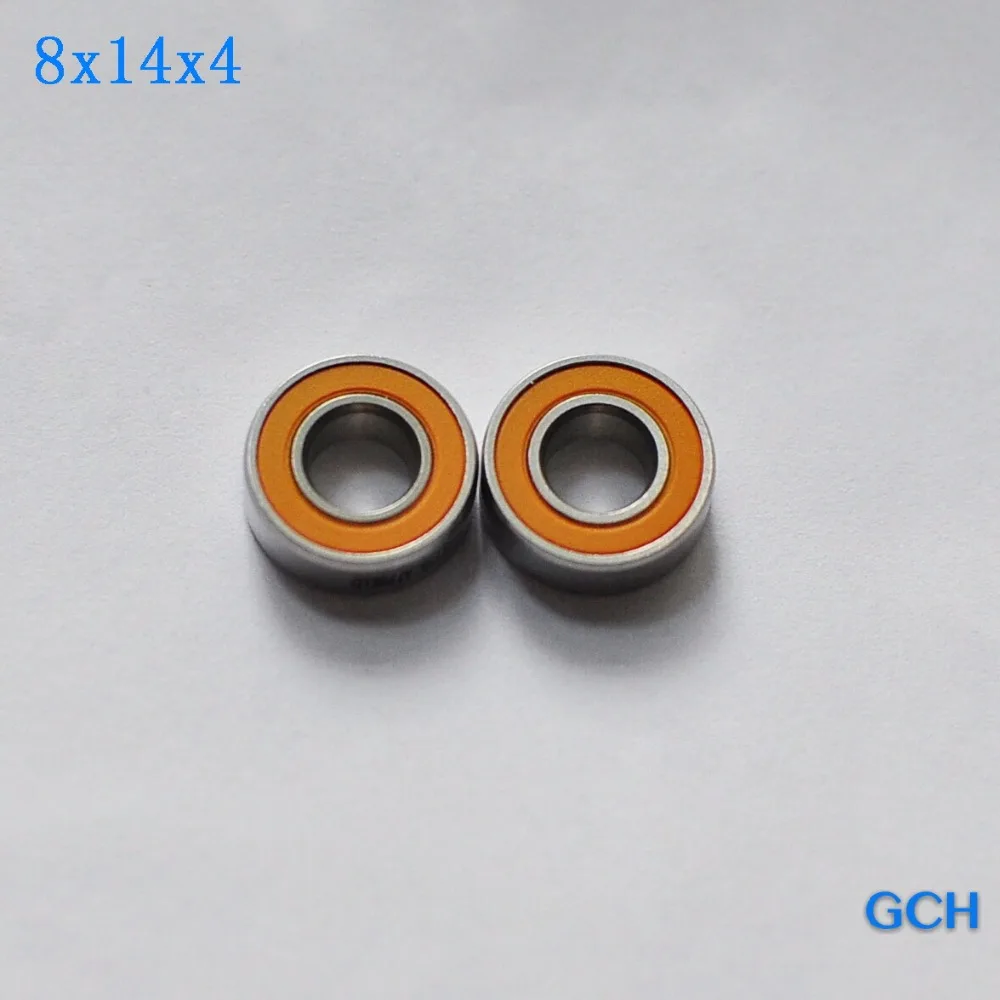 2 шт. 8X14X4mm SMR148C 2OS A7 из нержавеющей стали гибридные керамические рыболовные