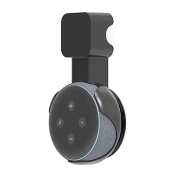 

2 Color Wall Mount Hanger Holder Bracket for Echo Dot Speaker 3rd Generation and Other Round Voice Assistants