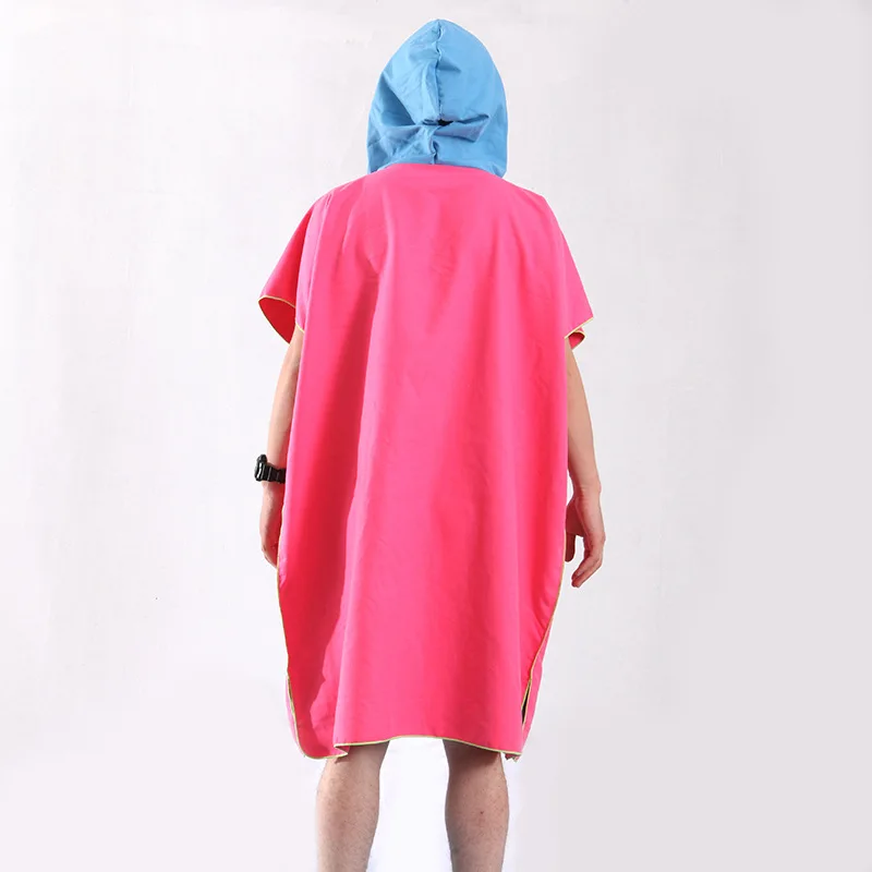 

Women Men Bath Towel Dive Quick-drying Cloak Sunscreen Beach Blouse Dressing Cover Adult Light Bathrobe Beach Cloak Bathrobe