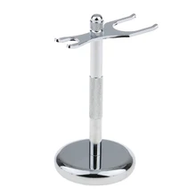 Мужская подставка для бритья из нержавеющей стали, стойка, щетка для лица, держатель с двойными концами, Размер 7,5x15 см/3x6 дюймов