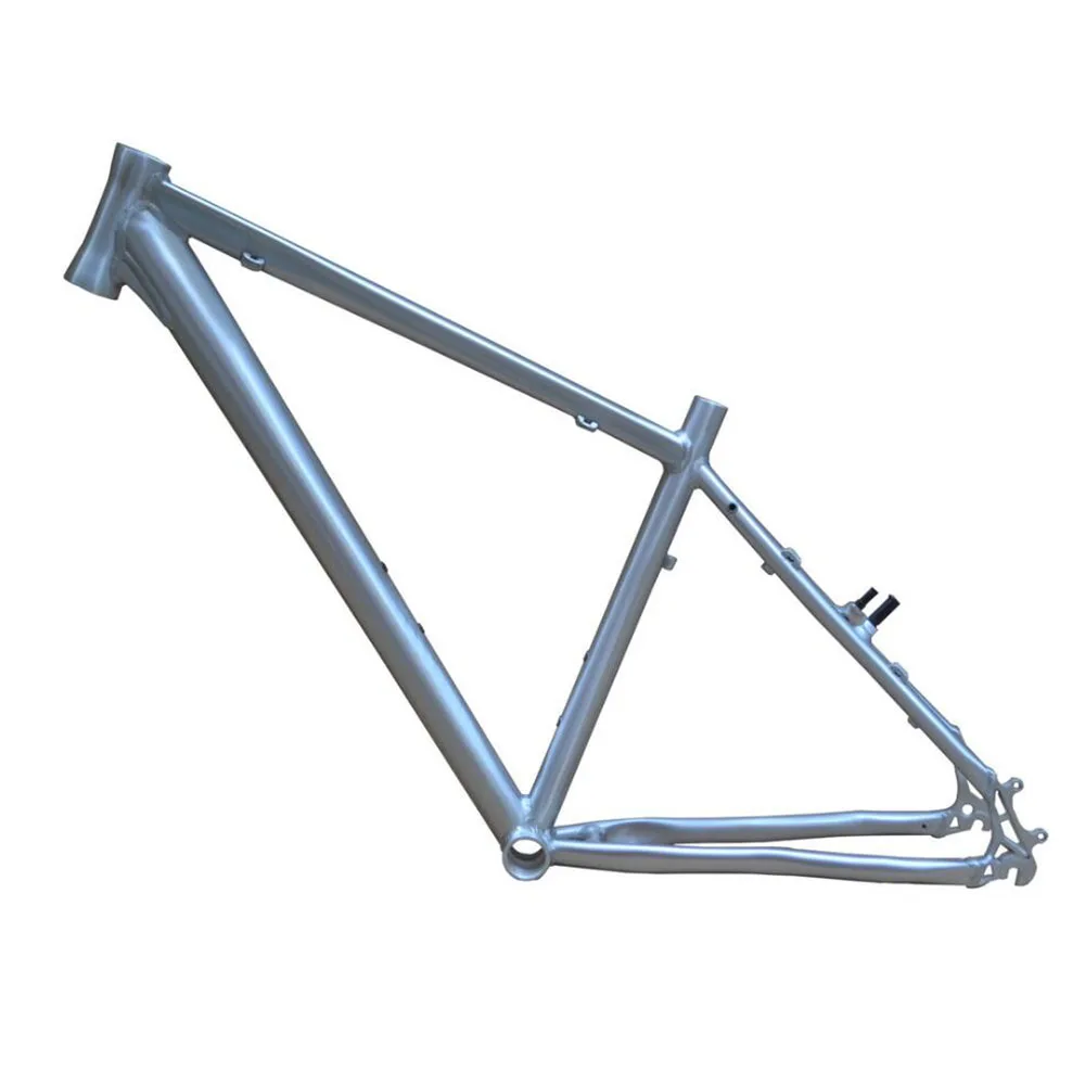 Best 17 inch MTB bike raw  frame 26" aluminium alloy mountain bike frame bike suspension frame bicycle frame 1