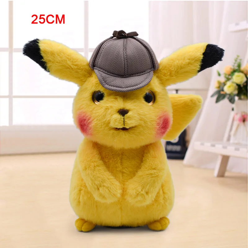 14-45cm New Arrival Cute Charizard Pikachu Aipom Lucario Tyranitar Furret Soft Plush Dolls Toys for Children Christmas Gift - Цвет: Pikachu 1