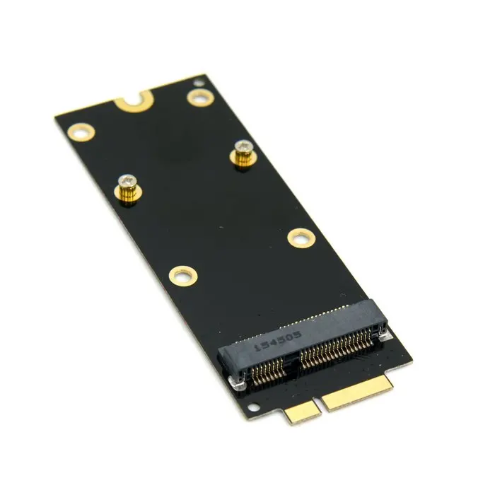 Jimier mSATA SSD для 2012 Mac book Pro Retina iMac A1398 MC975 MC976 17 + 7pin Конвертор адаптер карт|Компьютерные